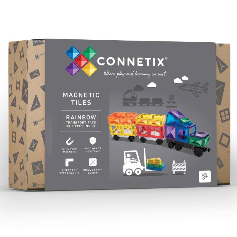 50 Piece Magnetic Tiles magnetic Building Blocks Toys for Kids